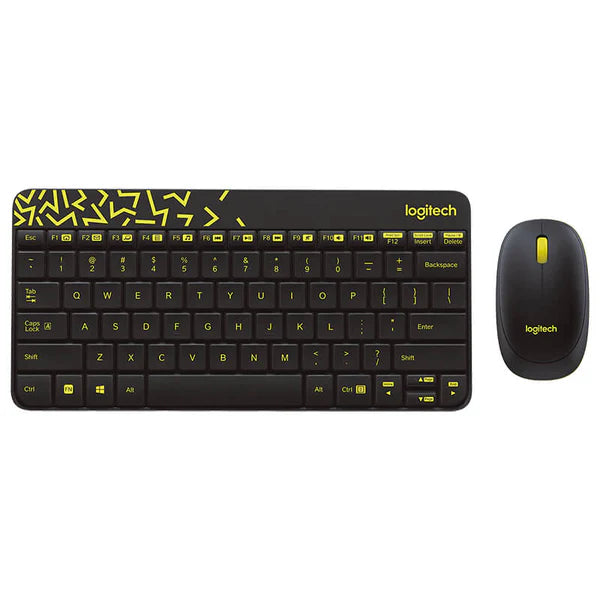 Logitech MK240 Nano Wireless Keyboard & Mouse Combo – Black & White