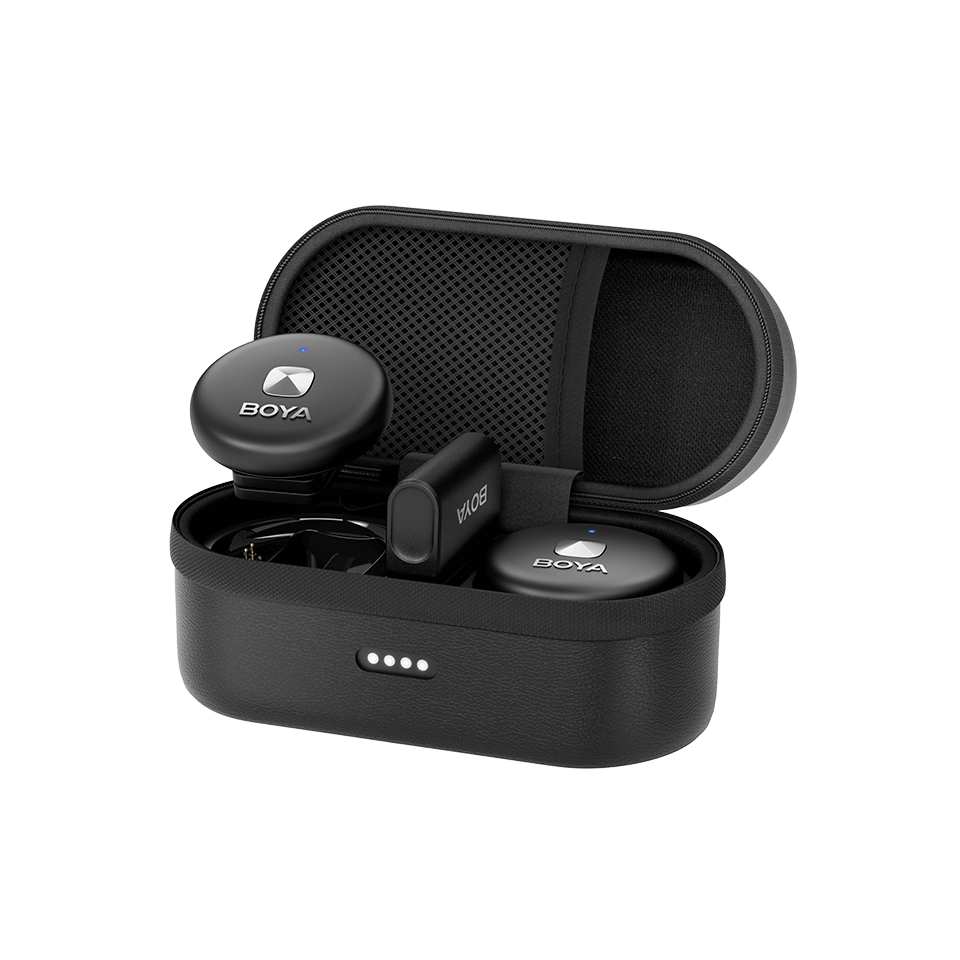 BOYA Omic U Dual Wireless Microphone For Andriod Type C ( Black ) With 3 Year Warranty