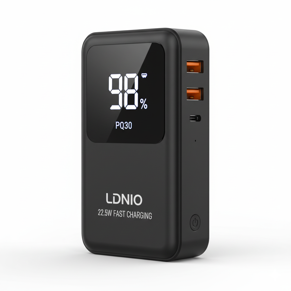 LDNIO 30000mAh 22.5W Power Bank – PQ30