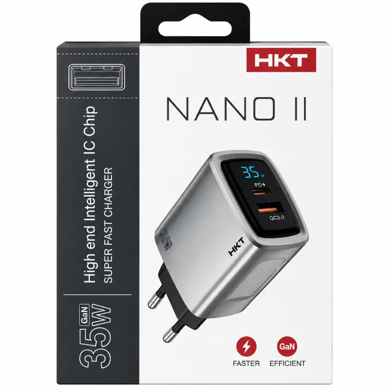 HKT NANO 2 GAN CHARGER 35W