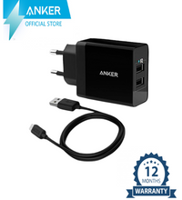 Anker 24W 2-PORT USB CHARGER & MICRO CABLE