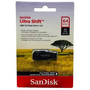 SANDISK USB 64GB ULTRA SHIFT