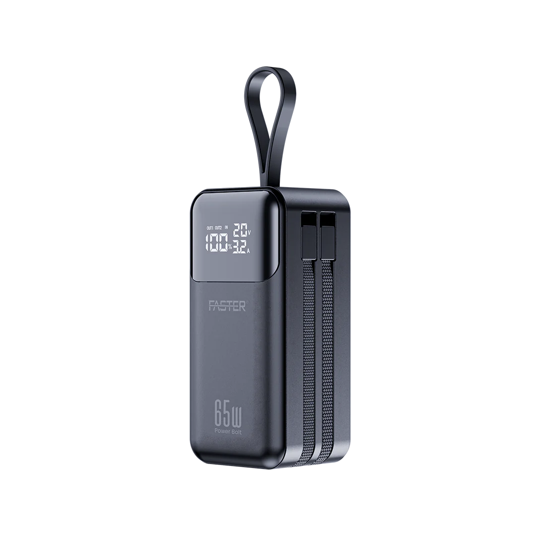 FASTER PD 65W POWER BOLT 20000mAh