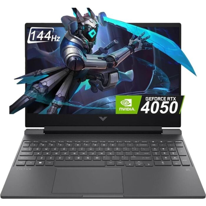 HP VICTUS 15 FA2701wm Gaming Laptop - Raptor Lake - 13th Gen Core i5 13420H Processor 16-GB 512-GB SSD 6-GB NVIDIA GeForce RTX4050 GDDR6 GC 15.6