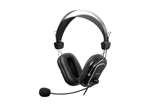 A4Tech HU-50 USB Wired Headset – Digital HD Sound &amp; Noise-Cancelling Mic