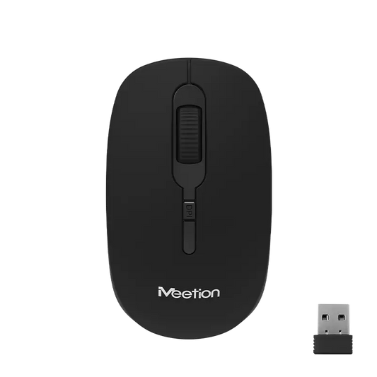 Meetion R547 Wireless Optical Mouse, Black