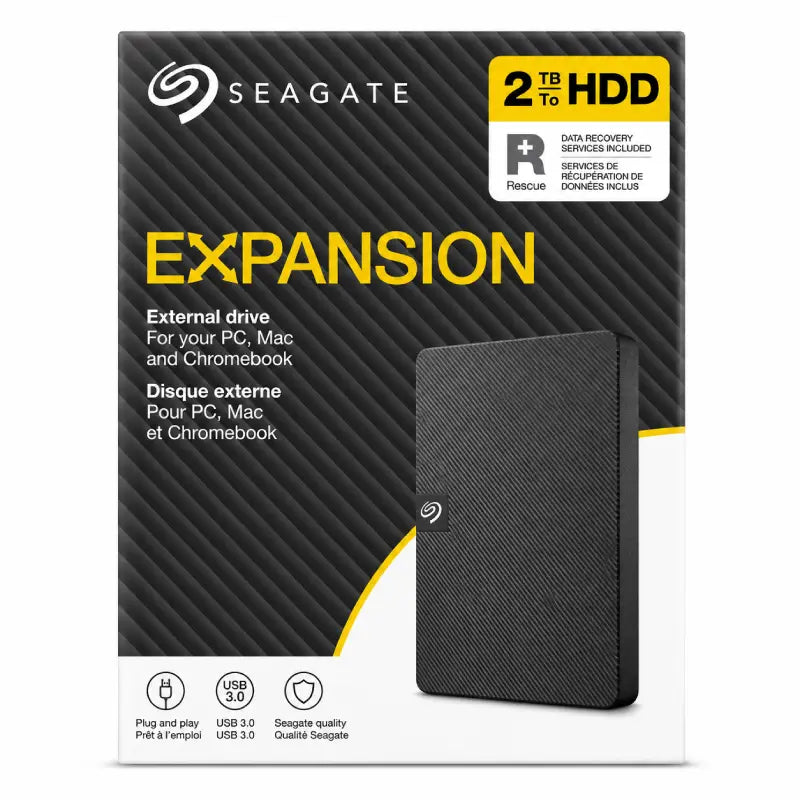 Seagate 2TB Expension External Hdd