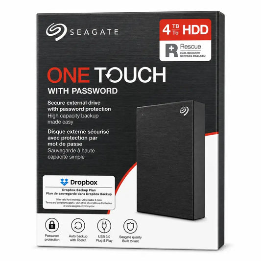 Seagate 4TB One Touch External Hdd
