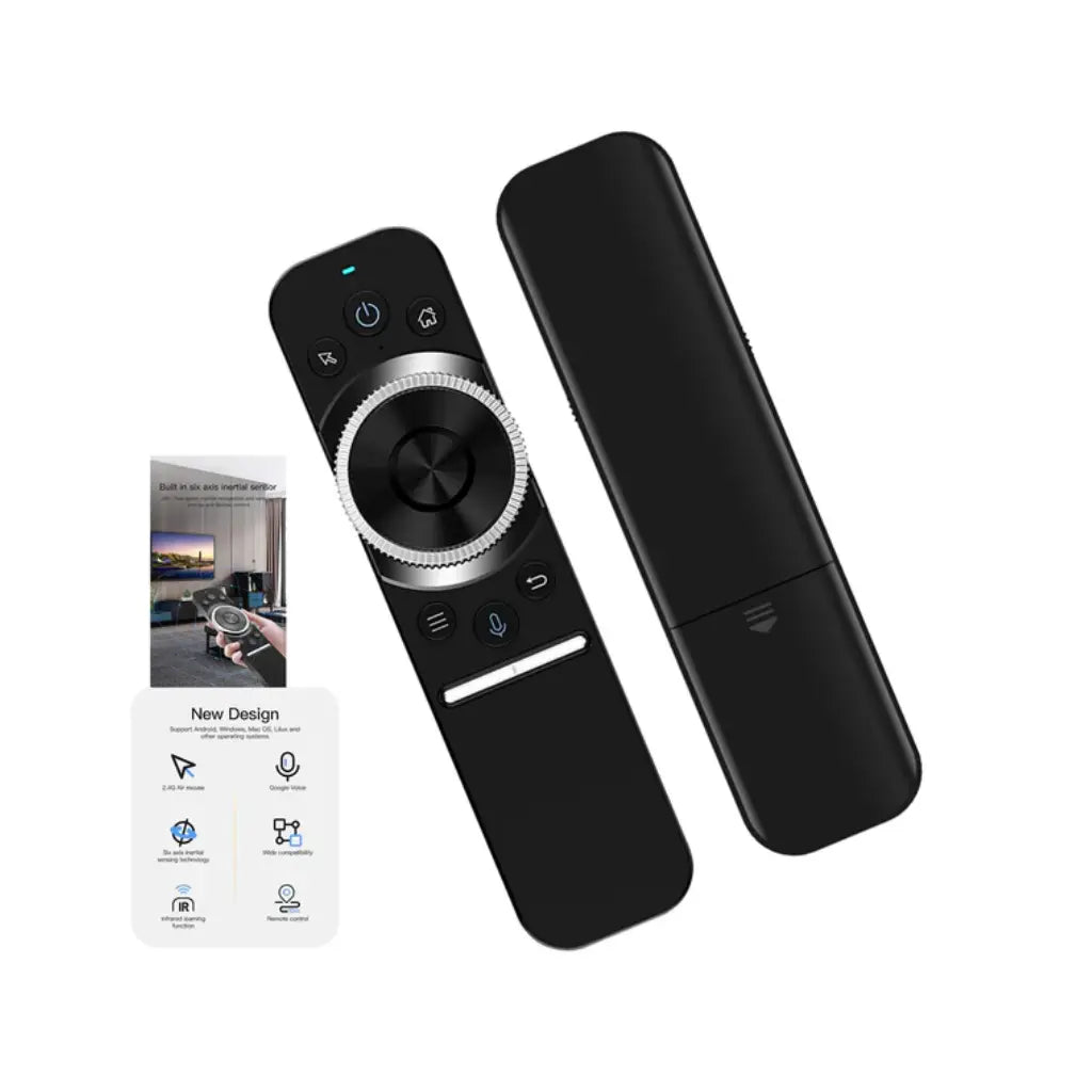 W1s 2.4g Air Mouse Remote Control Built-In 6-Axis Gyroscope Sensor Ir Learning For Smart Tv Android Tv Box