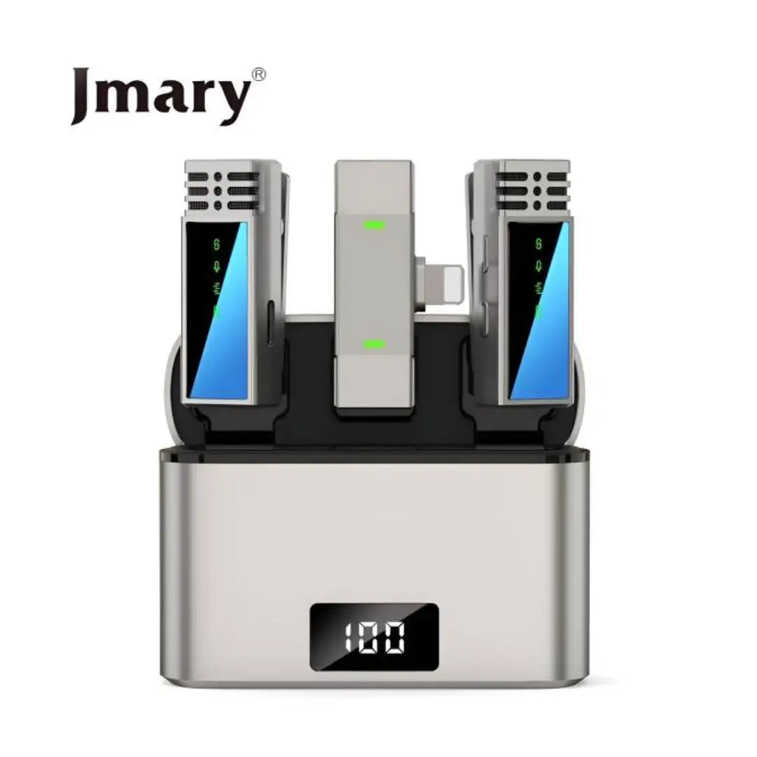 JMARY MW-15 2.4G WIRELESS MICROPHONE FOR MOBILE (LIGHTNING)