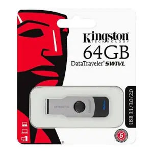 KINGSTON 64GB SWIVL USB