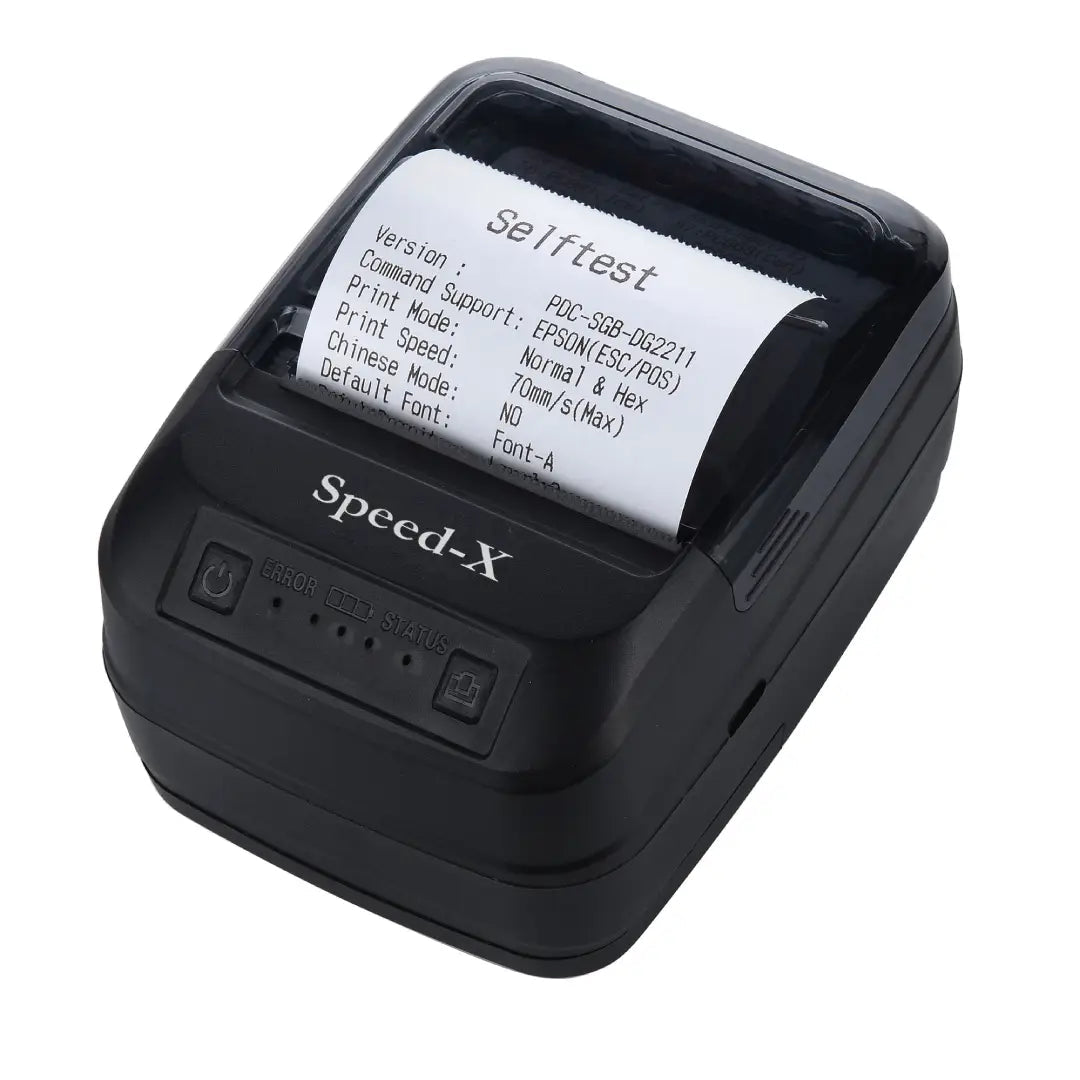 SPEED-X BT-450M MINI PORTABLE BLUETOOTH + USB PRINTER 58MM